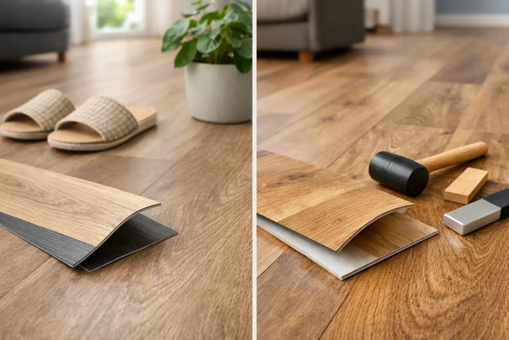 Designvinyl versus Laminat: Was passt zu Ihnen?
