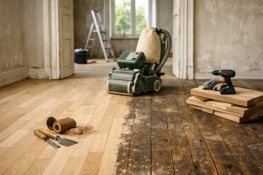 Holzboden Sanierung im Altbau richtig planen
