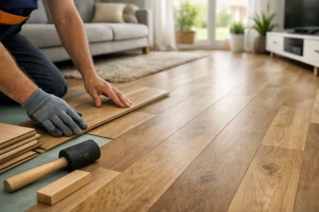 Laminat verlegen lassen und dauerhaft schön wohnen