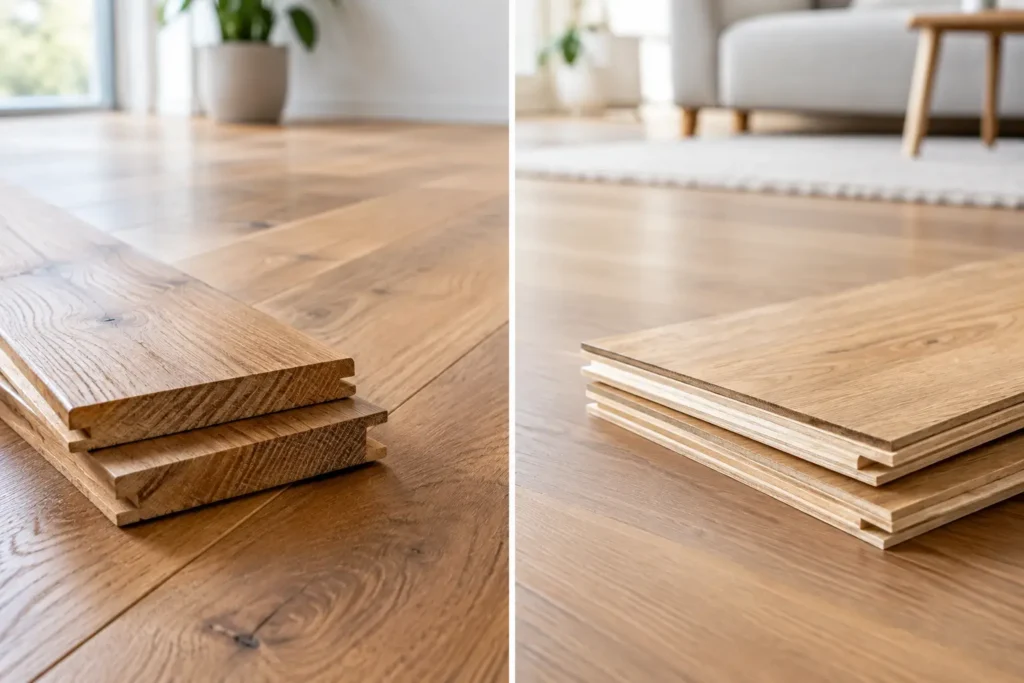 Massivparkett versus Mehrschichtparkett im Vergleich