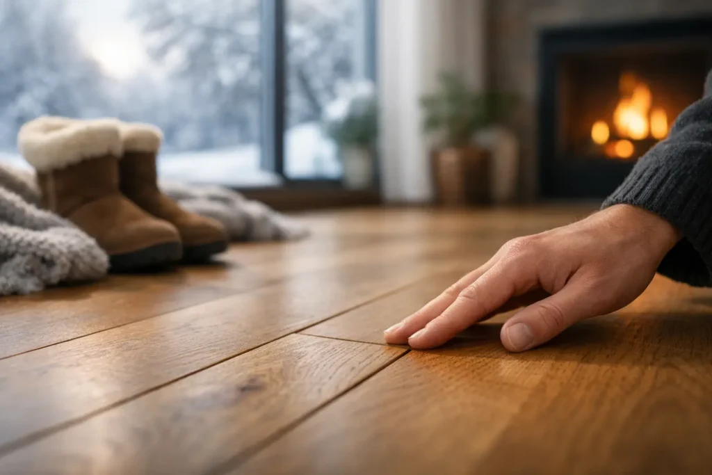 Parkett Fugen im Winter vermeiden: So gelingt es