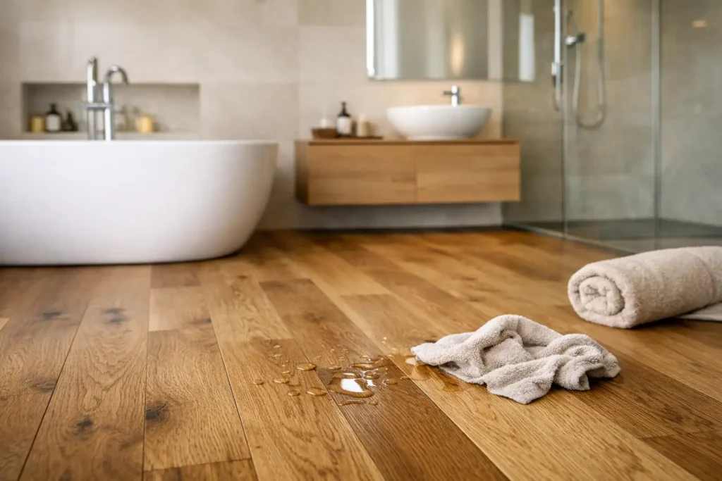 Welches Parkett passt ins Badezimmer wirklich?